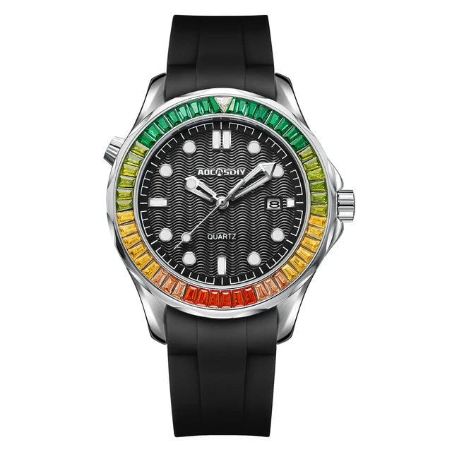Endurance Sport Wristwatch Calendar Watch for Men Business Leisure Quartz Wristwatches Luminous Waterproof reloj hombre